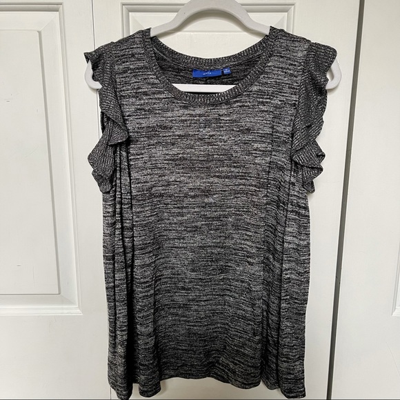 Like New Cutout Shoulder Lightweight Sweater - Picture 1 of 4